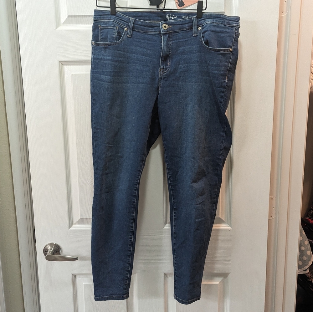 Style & Co ultra skinny jean 18W